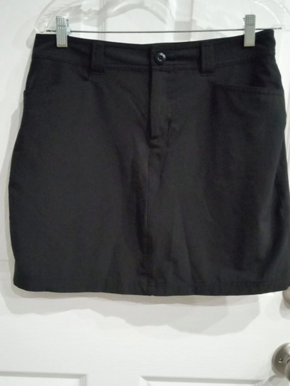 Eddie Bauer Women'Small Departure Performance Skort Black Small
